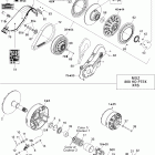 MX Z XRS 800HO PTEK 05- pulley system 800 ho