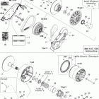 Summit Adrenaline 600HO SDI 05- pulley system 600 ho sdi