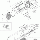 MX Z Trail 500SS 05- drive system 500 ss