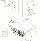Skandic LT 440F Двигатель и крепление