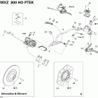 MX Z Blizzard 800HO PTEK 06- hydraulic brakes x, blizzard