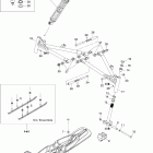 Expedition Sport 550F Передняя подвеска и лыжи