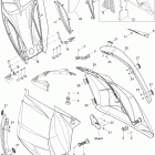 GTX LTD 600 HO SDI 09- hood ltd