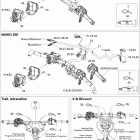 MX Z Trail 500SS 10- steering wiring harness 500 ss, 600 ho