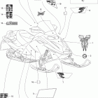 MX Z XRS 800HO PTEK Наклейки