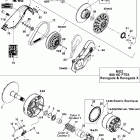 MX Z Renegade 800HO PTEK 05- pulley system ren 800