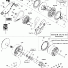 MX Z Adrenaline 600HO 05- pulley system adrenaline