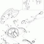 GSX 550F Стекло ветровое и консоль
