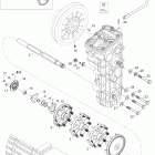 Skandic SWT V-800 Приводная система