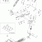 Legend Trail V800 07- front suspension and ski eur