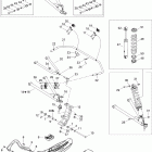 GTX LTD 600 HO SDI 07- front suspension and ski ltd