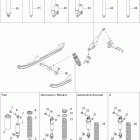 MX Z Trail 500SS 08- rear suspension shocks trail