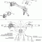 GSX 550F Жгут проводов - рулевая