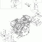 Skandic SWT V-800 Двигатель и крепление