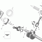 Expedition TUV V-800 Коленвал и поршни