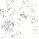 Expedition TUV 600 HO SDI Двигатель и крепление