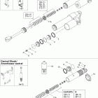MX Z 1000 SDI Renegade RT 08- take apart shock, rear a