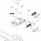 GSX LTD 600 HO SDI 09- luggage rack ltd