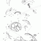 MX Z 440X Racing Стекло ветровое и консоль