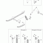MX Z Renegade 800HO PTEK 08- rear suspension shocks ren