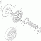 Skandic 600 SUV 05- driven pulley 600 suv