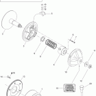 Skandic 550F SUV 05- drive pulley 550f suv