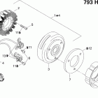 MX Z Blizzard 800HO PTEK Магнето