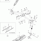 Skandic Tundra 300F Передняя подвеска и лыжи