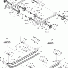 GTX LTD 600 HO SDI Задняя подвеска
