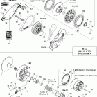 MX Z Blizzard 800HO PTEK 05- pulley system blizzard & x