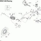 MX Z 440X Racing Тормозная система