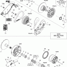 GSX LTD 800 HO PTEK 05- pulley system 800ho