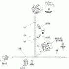 Skandic Tundra 300F 10- electrical harness hood eur