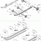 MX Z Renegade 800HO PTEK Задняя подвеска