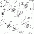 GTX LTD 600 HO SDI 05- pulley system 600ho sdi