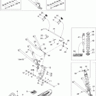 MX Z Blizzard 600HO SDI 07- front suspension and ski blizzard
