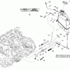MX Z 1000 SDI Renegade RT Масляная система