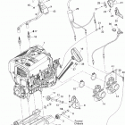 GSX 550F Двигатель и крепление