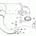 Skandic LT 440F Глушитель