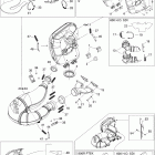 Summit Adrenaline 800R 01- exhaust system 800r