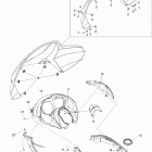 MX Z Renegade 800HO PTEK 09- windshield and console ren 800