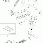 Freestyle Park 550F 07- front suspension and ski eur