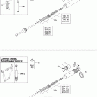 Summit Adrenaline 800R Задний амортизатор в разборе (европа)
