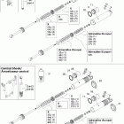 Summit 800 HO, Adrenaline & X 08- take apart shock, rear 800ho