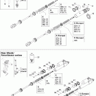 Mach Z 1000 SDI Adrenaline & X Амортизатор в разборе задний