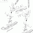 Freestyle 300F Передняя подвеска и лыжи