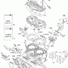 Summit 600 HO SDI, Adrenaline Цилиндр и головка