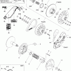 MX Z 550F 05- pulley system mx z 550f