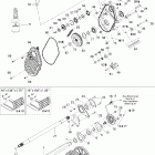 MX Z 800 HO Renegade & Renegade X Приводная система