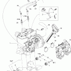 MX Z 800 HO Renegade & Renegade X Двигатель 1